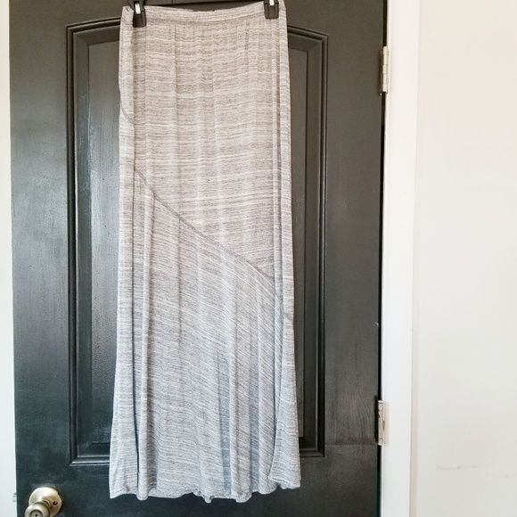 Mossimo Supply Co. Dresses & Skirts - Soft Light Grey Maxi Skirt with Mermaid Seams